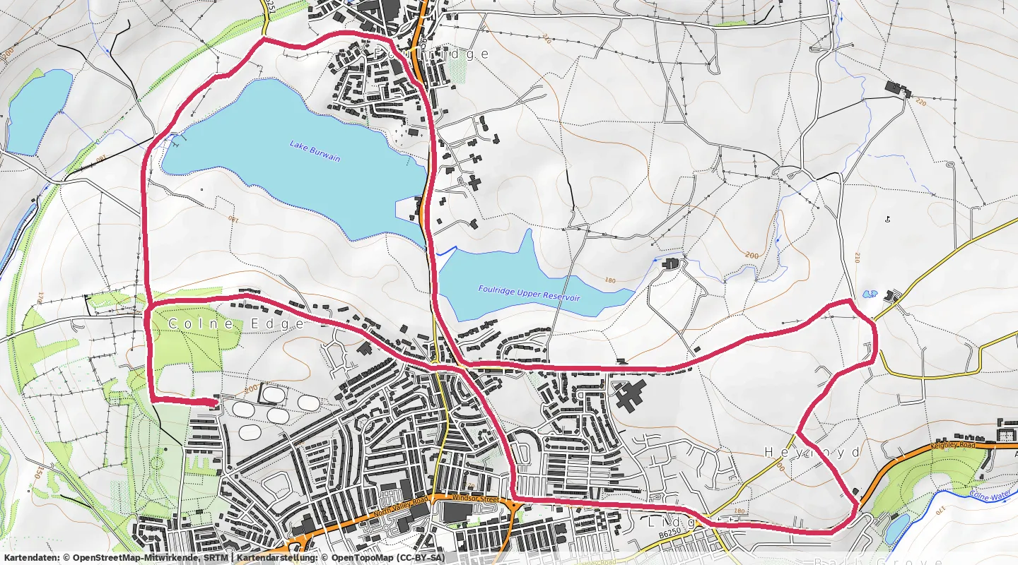 Route map for 🏃‍♂️ ⏰01:01:16 📏10.57km ⏱️5:48/km 🛫165m ❤️‍🔥164bpm 🧁1,074Kcal