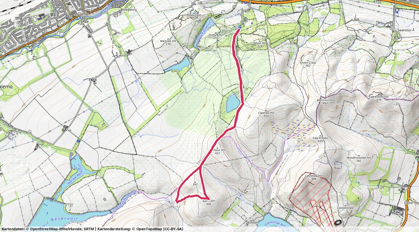 Route map for 🏃‍♂️ ⏰01:04:22 📏7.98km ⏱️8:04/km 🛫437m 🧁878Kcal