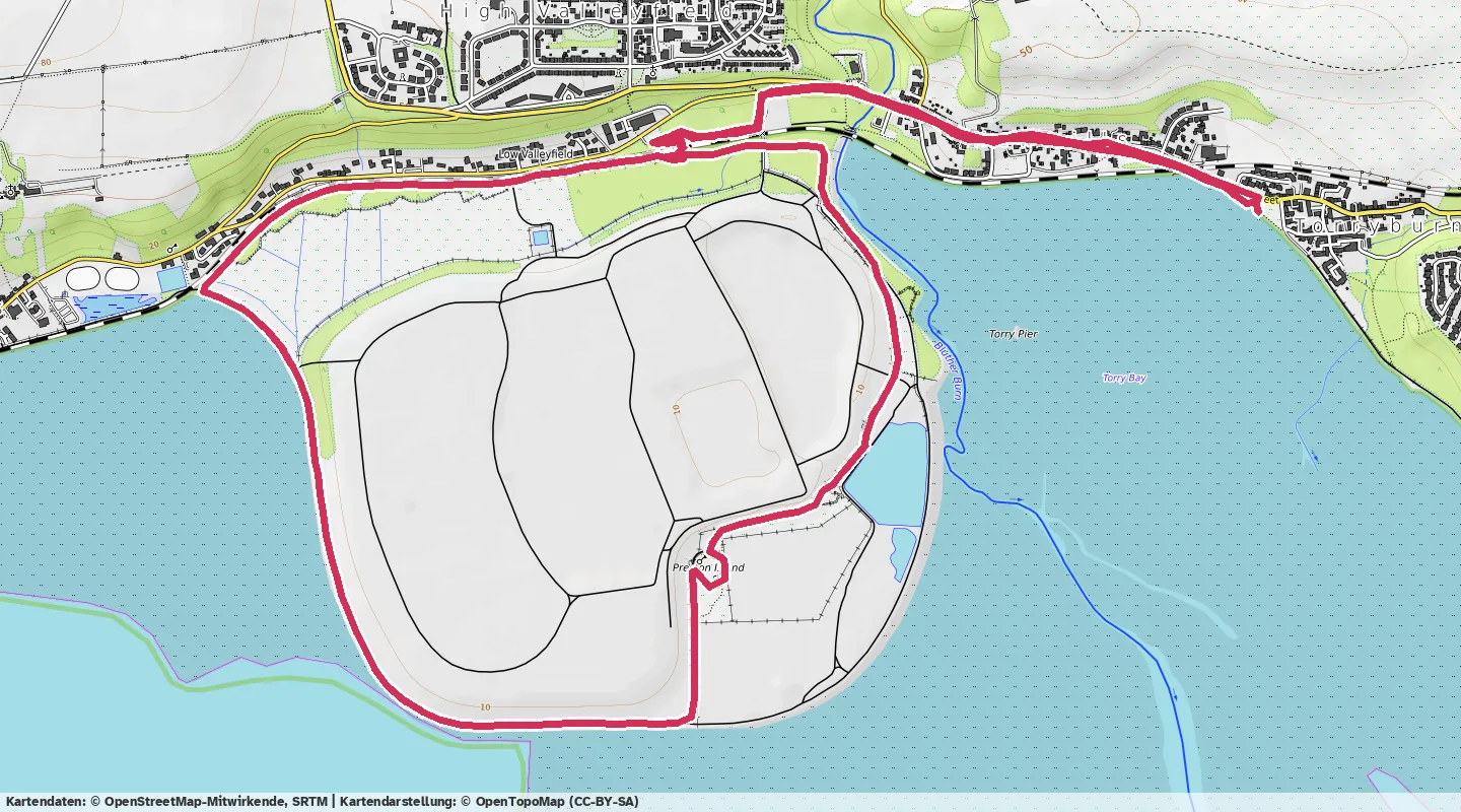 Route map for 🏃‍♂️ ⏰00:54:02 📏9.66km ⏱️5:35/km 🛫11m 🧁918Kcal