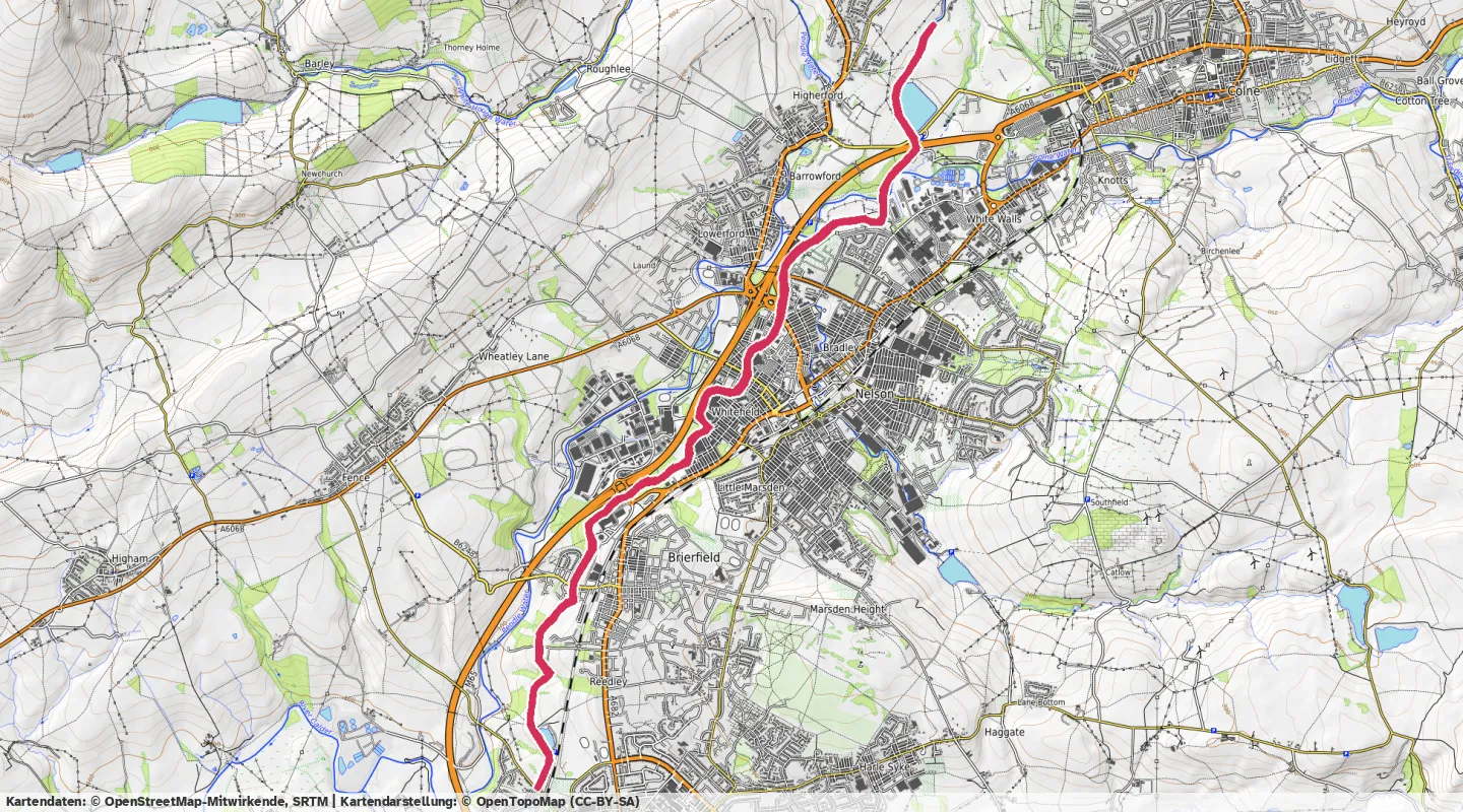 Route map for 🏃‍♂️ ⏰01:30:21 📏15.6km ⏱️5:47/km 🛫93m 🧁1,274Kcal