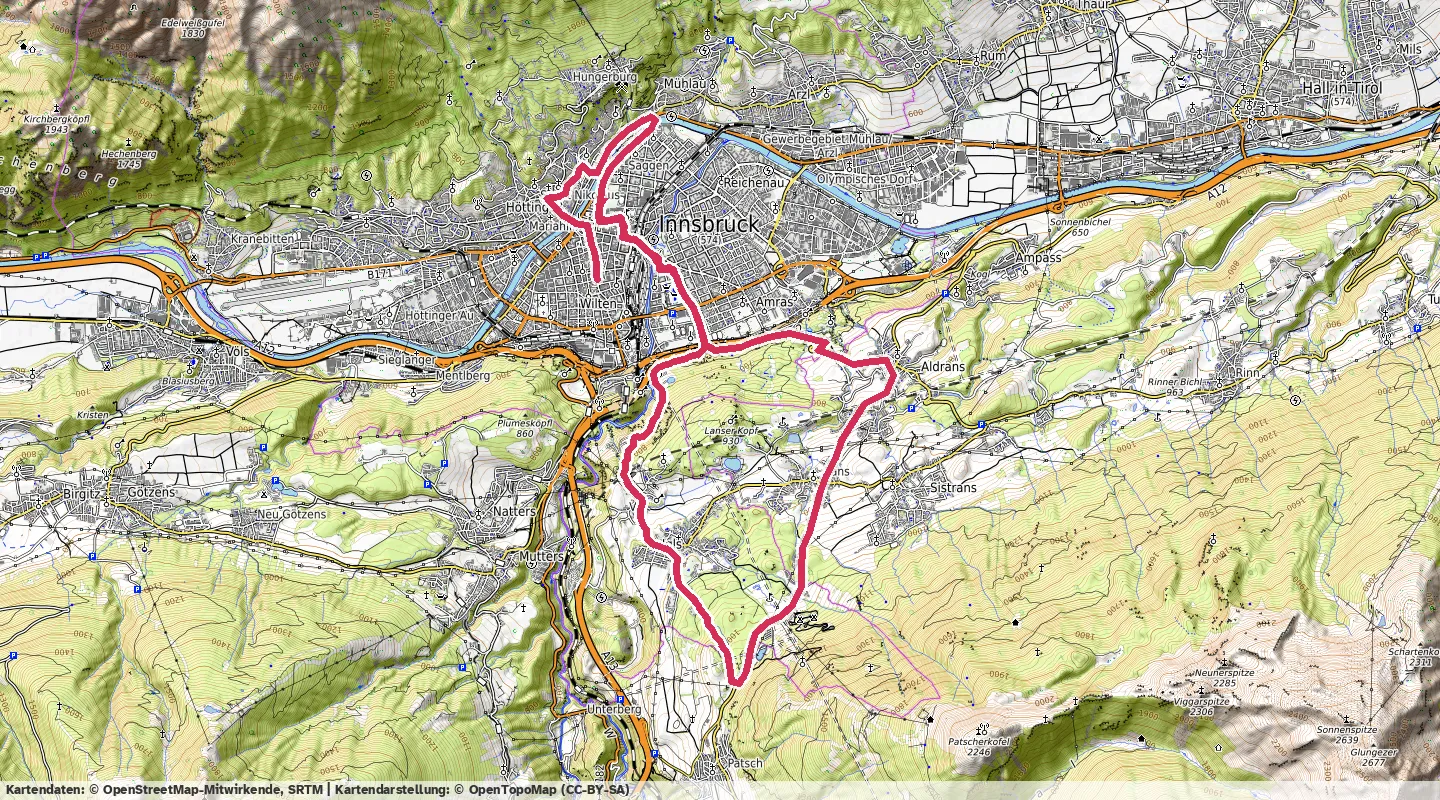 Route map for 🚴‍♂️ ⏰00:50:26 📏24.42km 🛫492m ❤️‍🔥163bpm 🪫205W 🧁 607Kcal