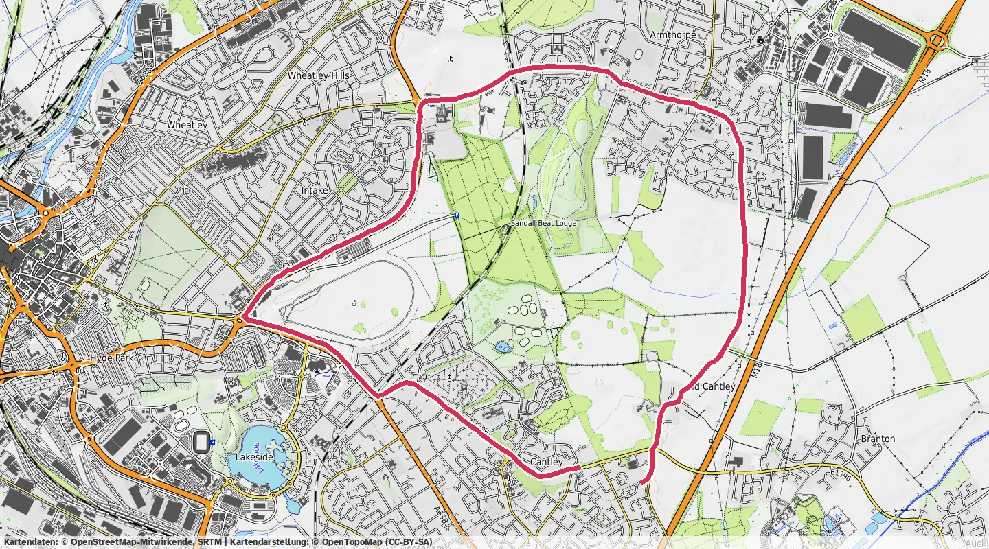 Route map for 🏃‍♂️ ⏰01:09:22 📏12.02km ⏱️5:46/km 🛫67m 🧁1,222Kcal