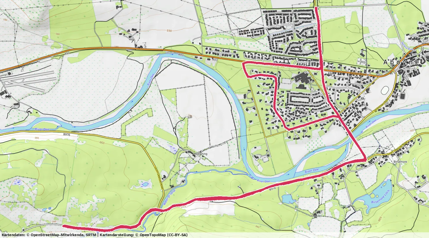 Route map for 🏃‍♂️ ⏰01:07:00 📏11.45km ⏱️5:51/km 🛫80m 🧁1,166Kcal