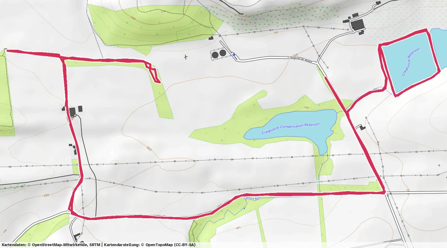 Route map for 🏃‍♂️ ⏰00:55:11 📏9.65km ⏱️5:43/km 🛫53m 🧁915Kcal