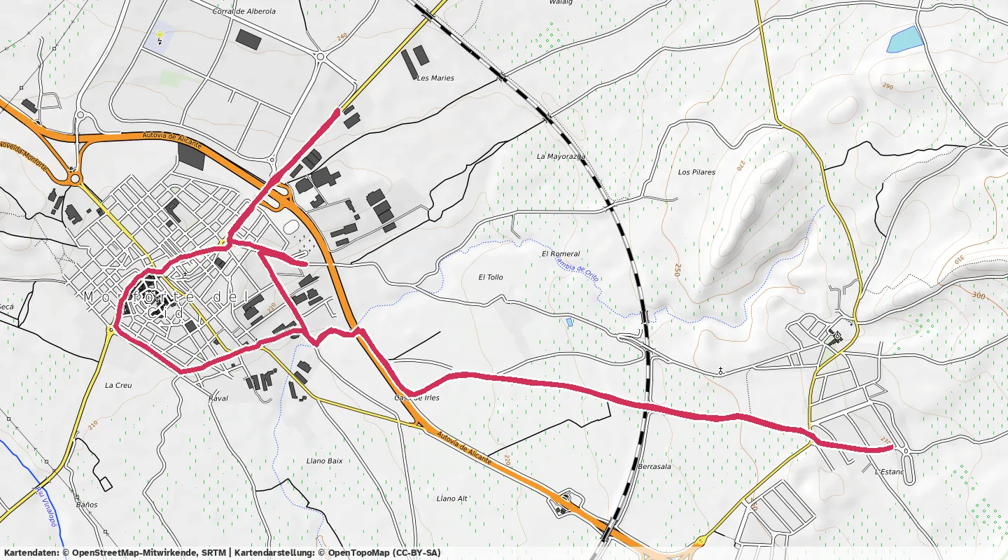 Route map for 🏃‍♂️ ⏰01:07:20 📏12.13km ⏱️5:33/km 🛫77m 🧁1,142Kcal