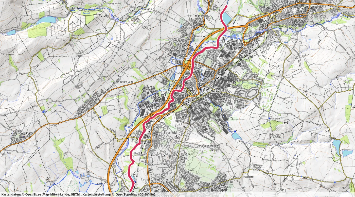 Route map for 🏃‍♂️ ⏰01:29:52 📏15.18km ⏱️5:55/km 🛫86m 🧁1,243Kcal