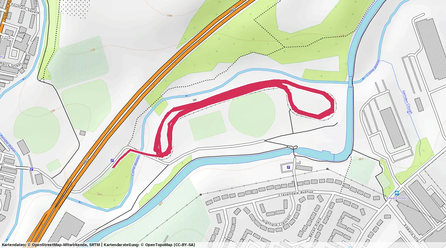 Route map for 🏃‍♂️ ⏰00:30:25 📏6.10km ⏱️4:59/km 🛫8m ❤️‍🔥173bpm 🧁612Kcal